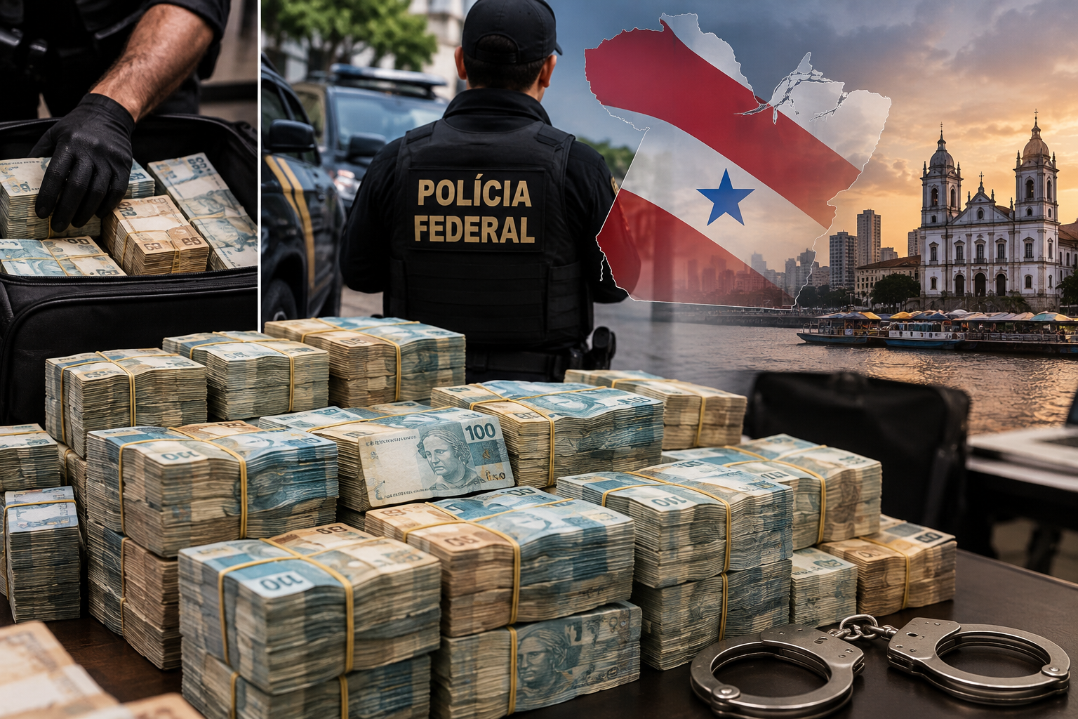 Apreensões milionárias no Pará: Polícia Federal encontra R$ 3,7 milhões em dinheiro e investiga suspeitas de corrupção e financiamento eleitoral