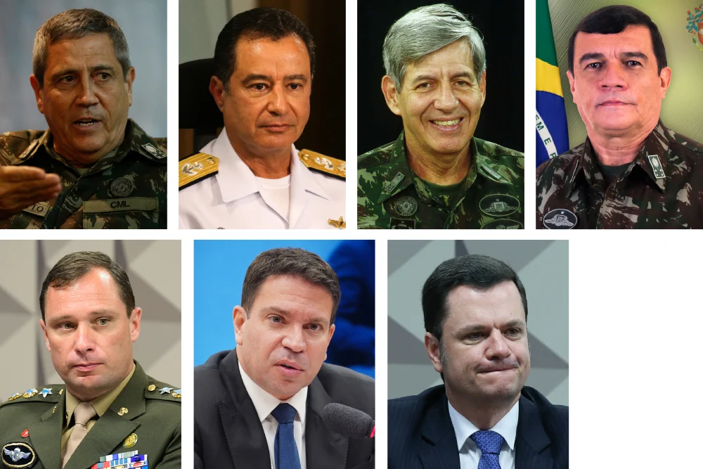 Além de Bolsonaro: quem são os outros 7 denunciados por trama “golpista” que o STF julga a partir desta terça-feira