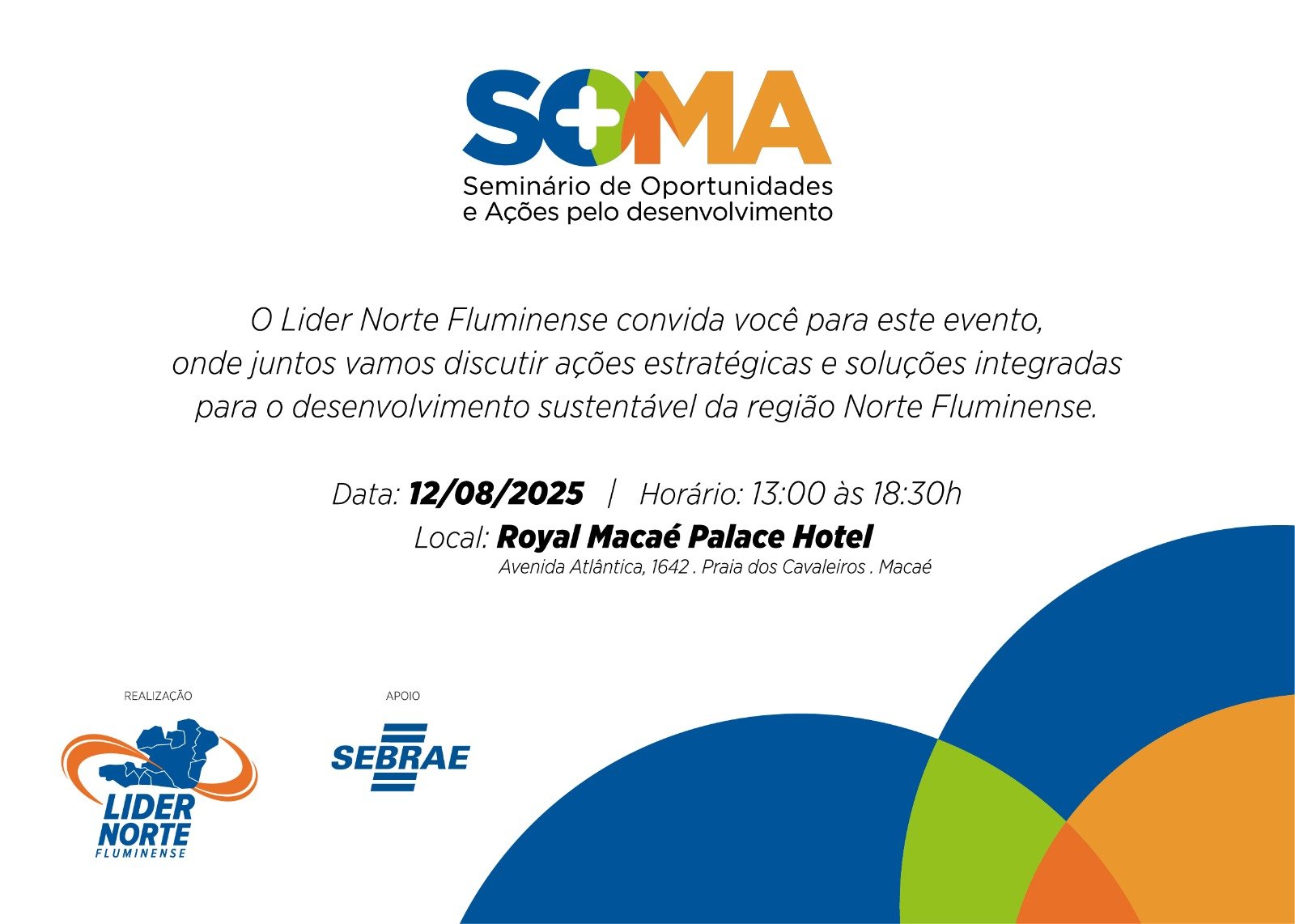 O evento vai reunir prefeitos, especialistas e empreendedores