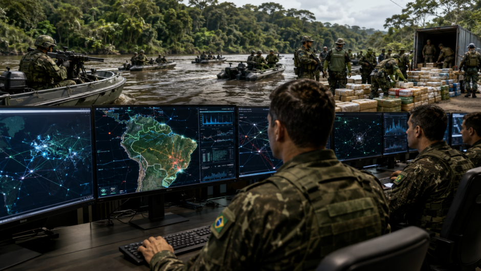 General do Exército alerta para avanço do crime organizado e aponta Brasil como rota estratégica do tráfico internacional