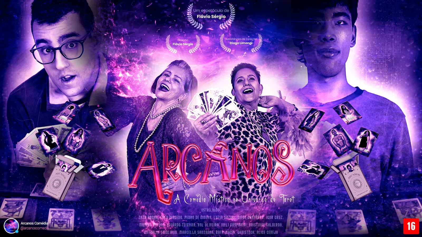 ARCANOS: A COMÉDIA MÍSTICA QUE TRAZ RISO, RITO E REFLEXÃO PARA OS PALCOS DE SÃO PAULO Por Alice Loures | Coluna Elas em Ação