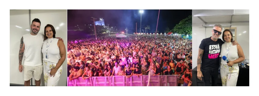 Abertura do Festival de Verão de Saquarema reúne público, grandes nomes da música e reforça a força do evento em 2026