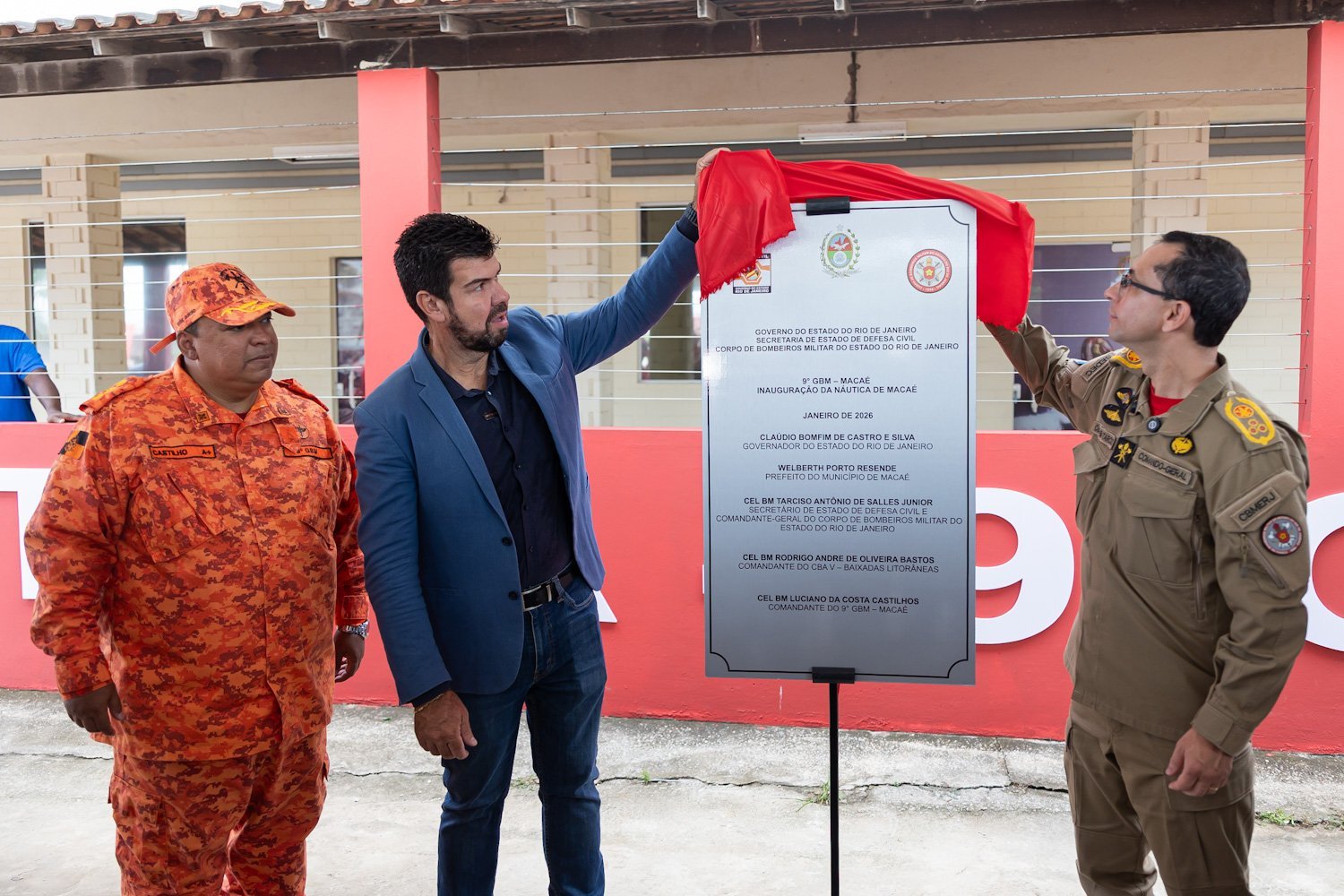 Prefeitura de Macaé e Corpo de Bombeiros inauguram novo Espaço Náutico do 9º GBM
