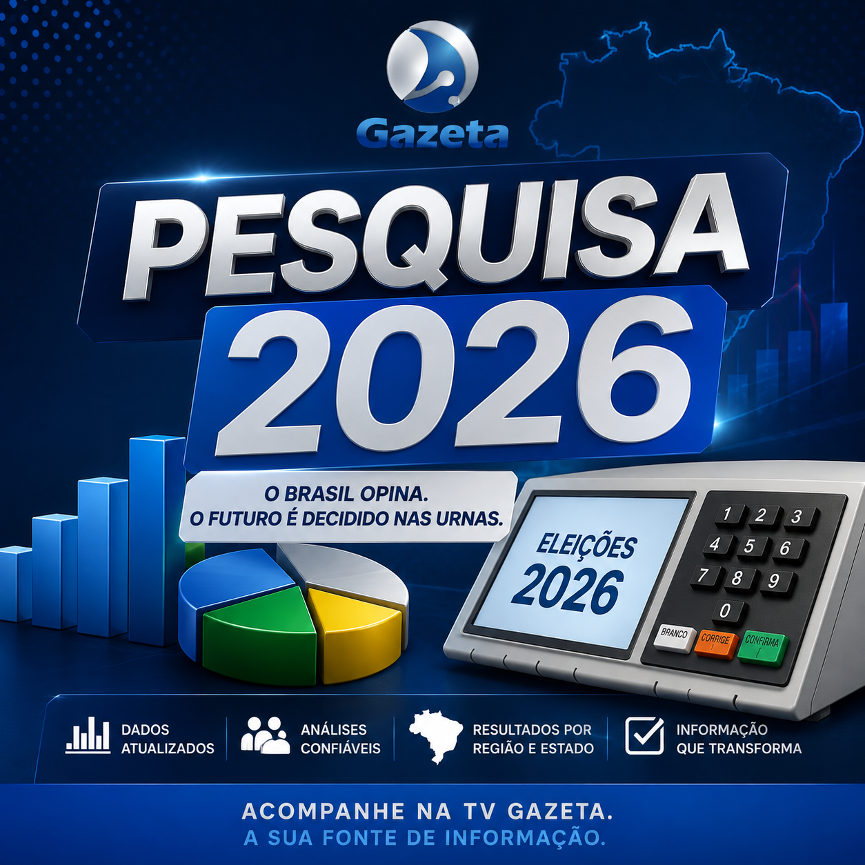 Pesquisa PoderData mostra Lula e Flávio Bolsonaro em empate técnico e Cury dispara para 10%