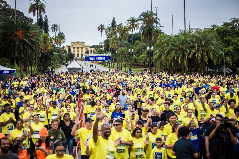 Corrida Pró-Marcha para Jesus reúne mais de 6 mil participantes em São Paulo