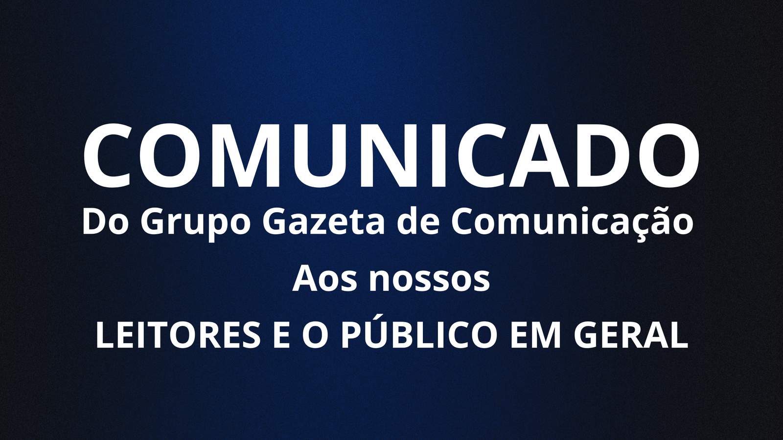 Grupo Gazeta de Comunicação Reage a Imitação e Deixa Claro: Não Reconhecemos a “Nova Gazeta” e não integra, nunca integrou e não possui qualquer vínculo com o nosso conglomerado de mídia.