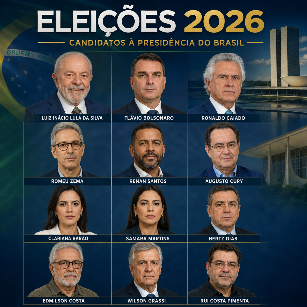 ELEIÇÕES 2026: corrida presidencial esquenta, Lula e Flávio Bolsonaro travam disputa apertada e candidatos tentam quebrar polarização